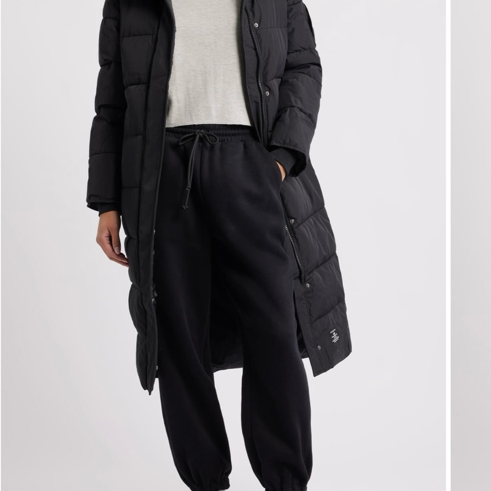 Alpha Industries Black Puffer Coat